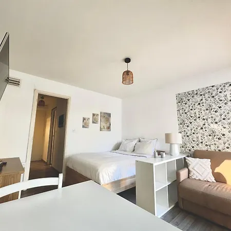 30m2 Vue Terrasse A 1min Des Plages * Жюан-ле-Пен